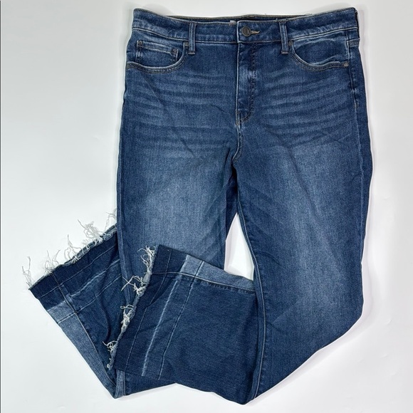 KUT ANA High Rise Fab Ab Flare Jeans Size 12 - Picture 1 of 11